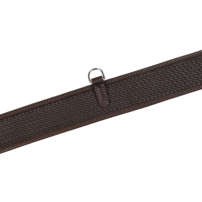 Cincha trasera cuero basket Lakota - Dark Oil