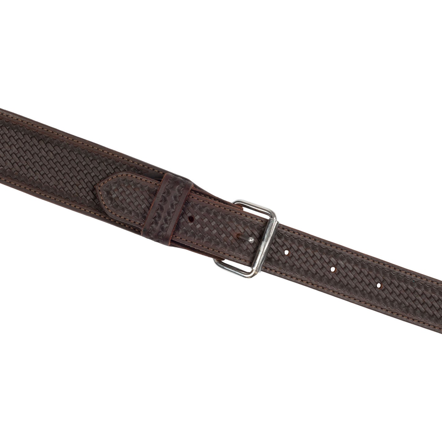 Cincha trasera cuero basket Lakota - Dark Oil