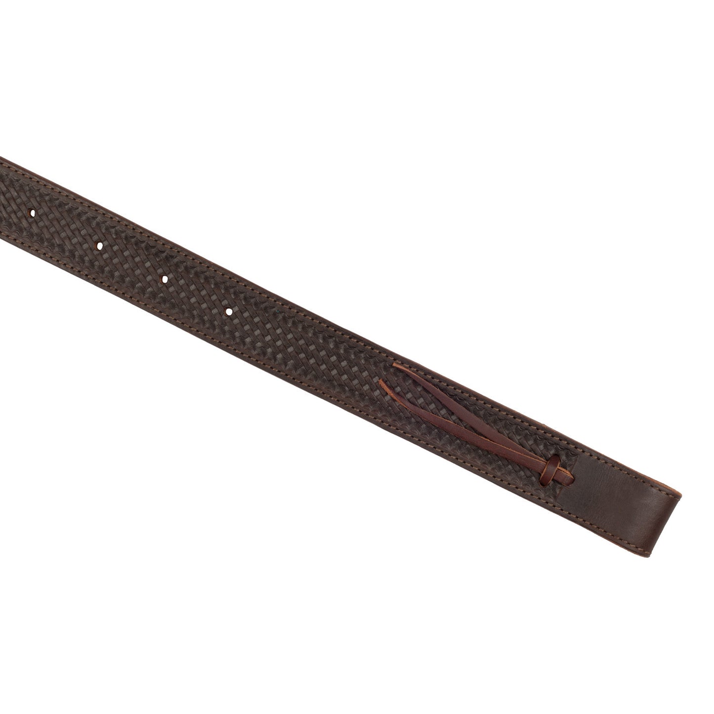 Cincha trasera cuero basket Lakota - Dark Oil