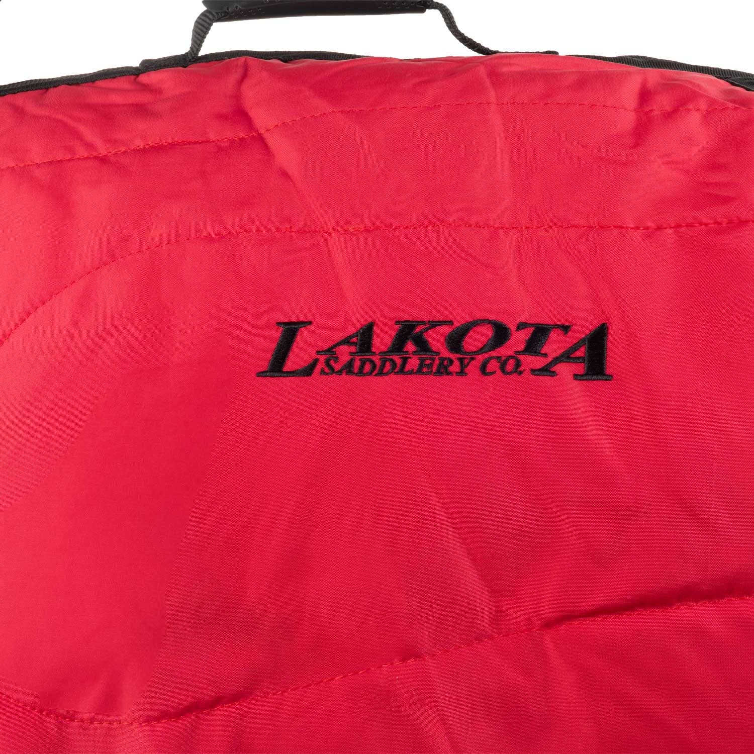 Bolsa de transporte para silla western Lakota - Rojo