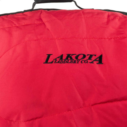 Bolsa de transporte para silla western Lakota - Rojo