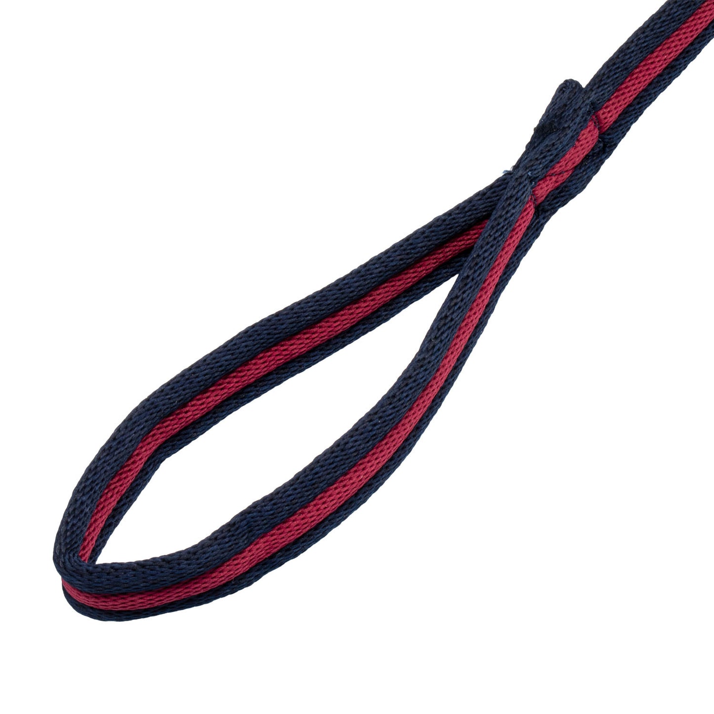Longia de algodón acolchada (8 m) Umbria Equitazione - Navy/Burgundy
