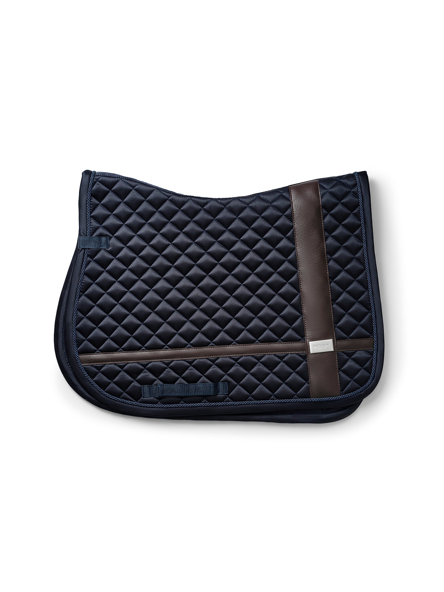 Jump Saddle Pad Leather Equestrian Stockholm Jump Saddle Pad Leather Deluxe vista principal