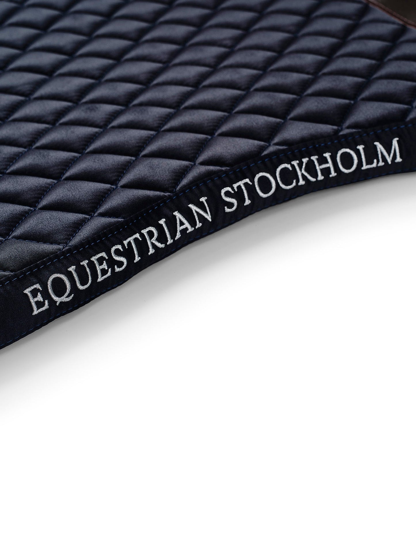 Jump Saddle Pad Leather Equestrian Stockholm Jump Saddle Pad Leather Deluxe detalle 4