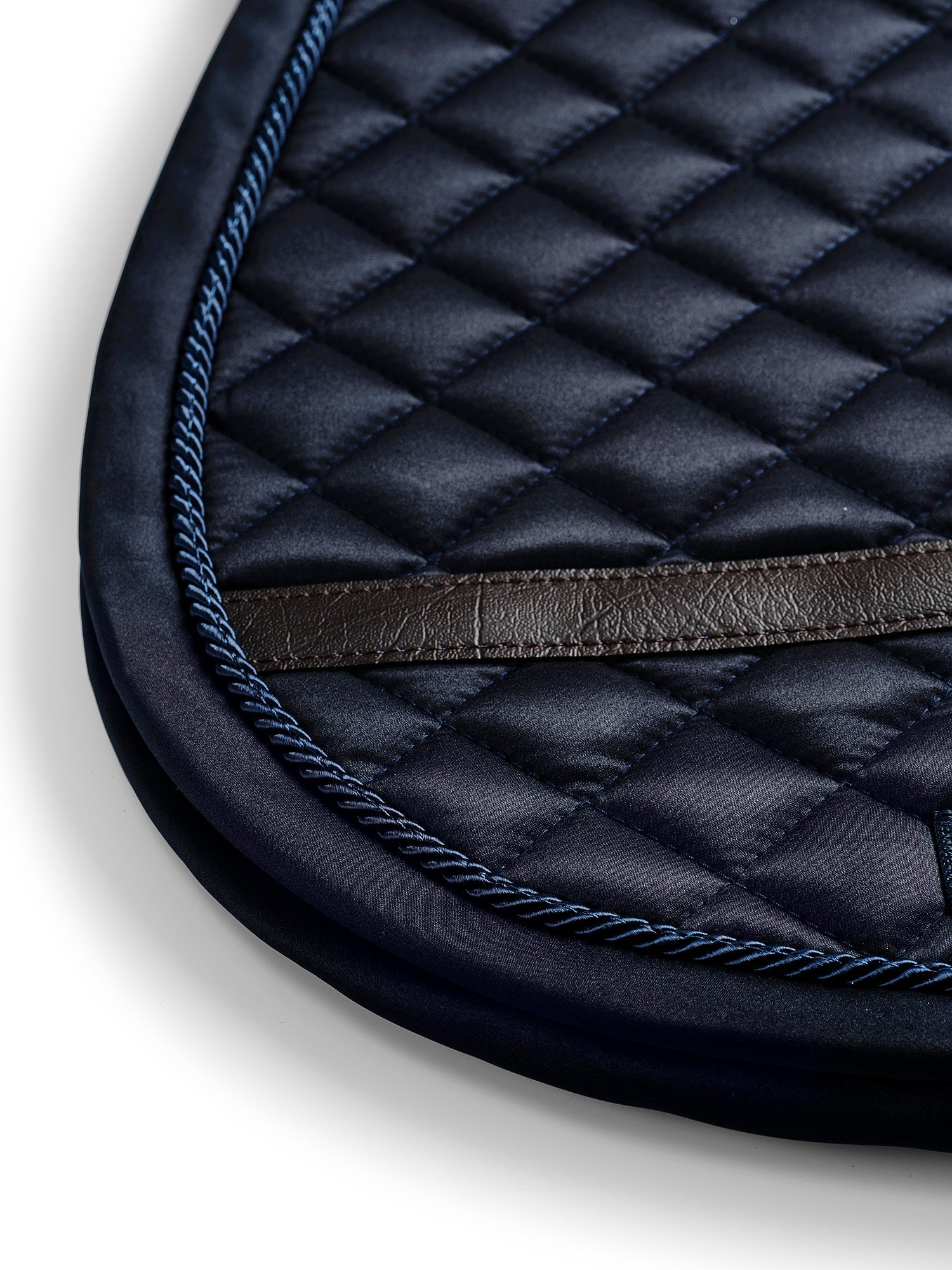 Jump Saddle Pad Leather Equestrian Stockholm Jump Saddle Pad Leather Deluxe detalle 3