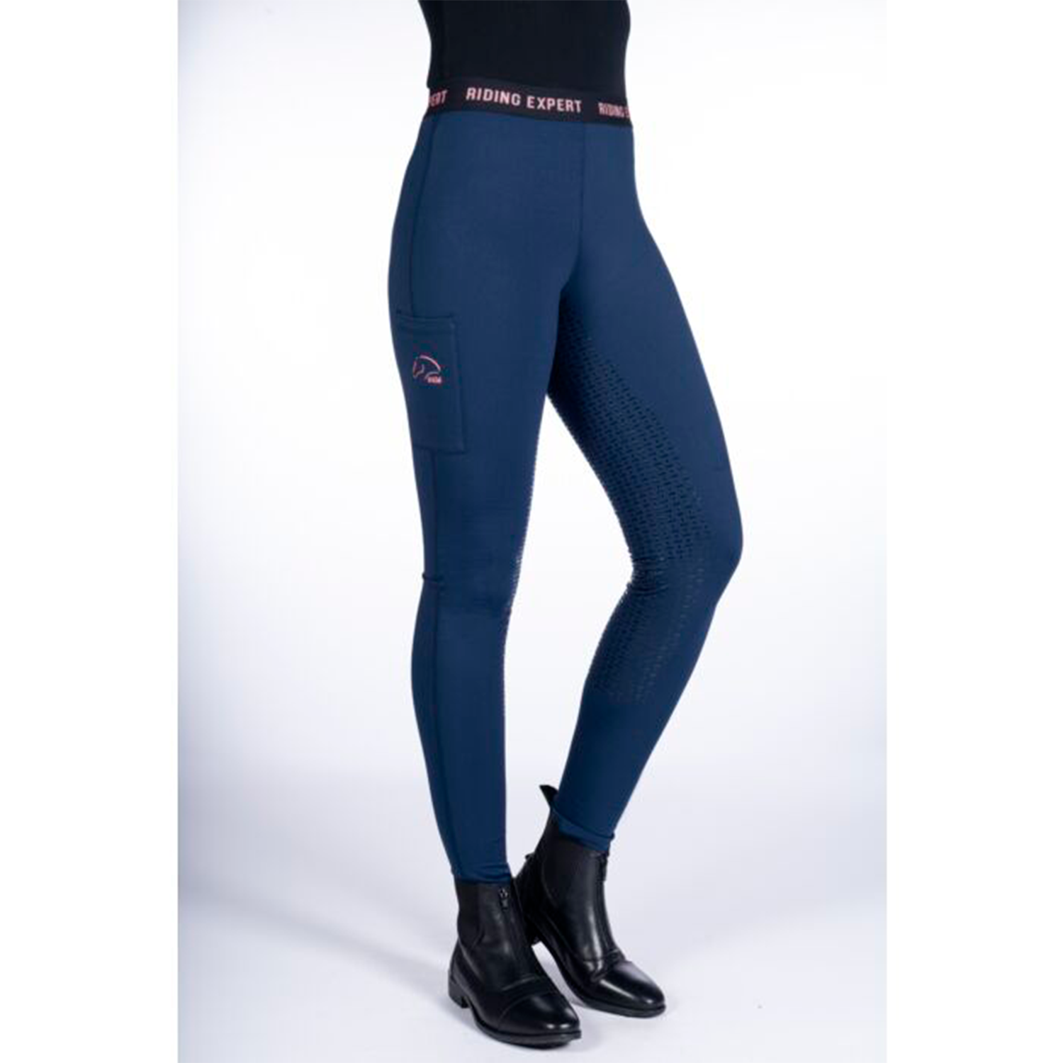 Leggings de montar -Graz- Style culera full silicone HKM - Rincón del Valle