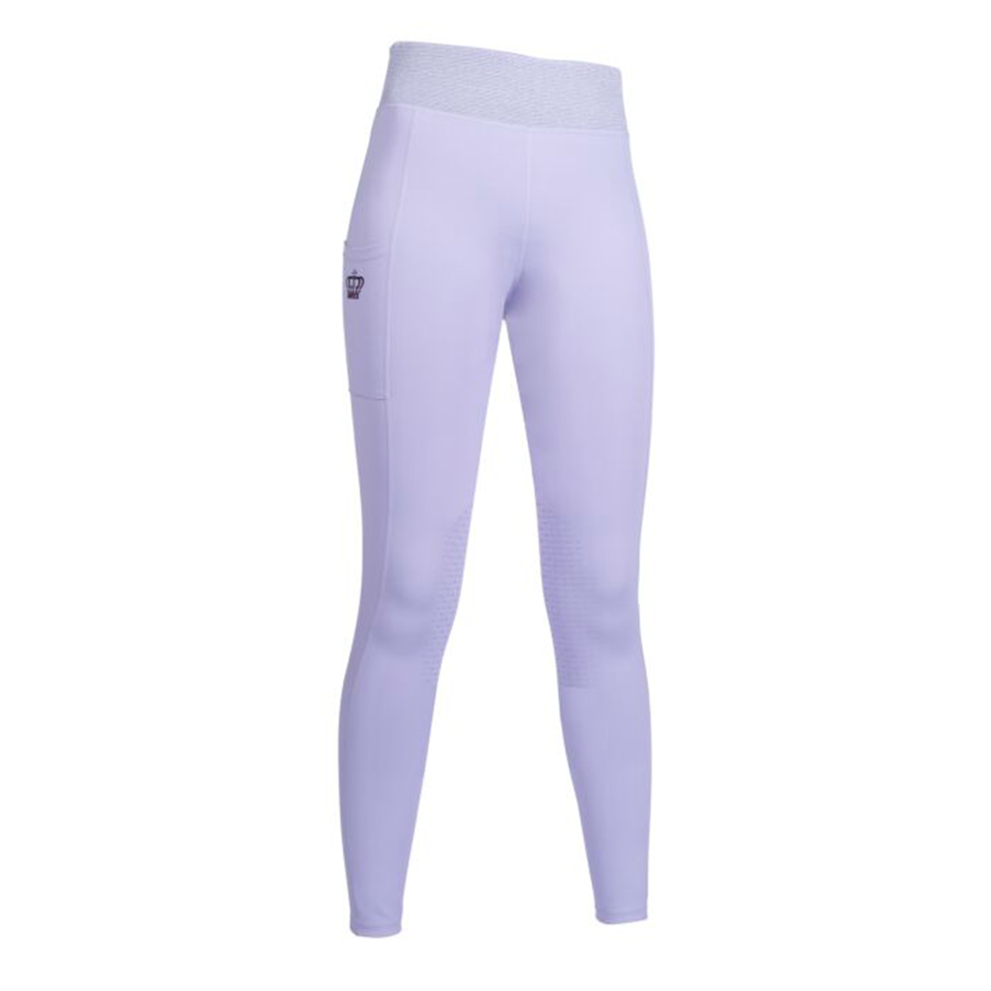 Leggings de montar -Lavender Bay- rodillera sil. HKM - Rincón del Valle