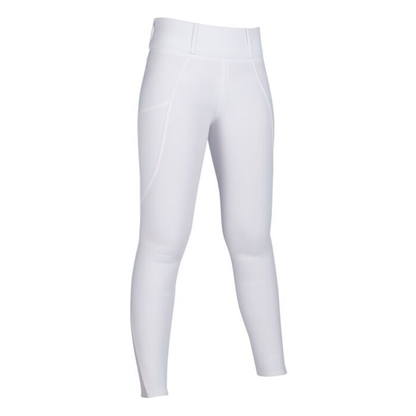 Leggings de montar -Lisa- full silicona HKM-Rincón del Valle