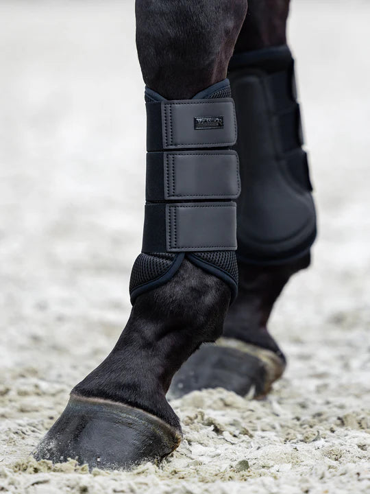 Protectores Doma Classic Mesh All Black Equestrian Stockholm - vista 3