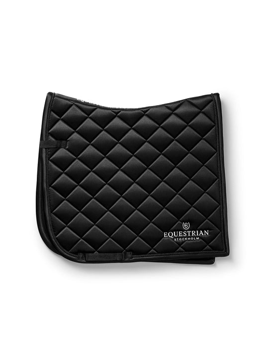 de doma Equestrian Stockholm mantilla de doma Line Black para equitación