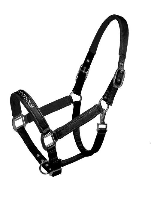 Line cabezada de cuadra Equestrian Stockholm Line cabezada de cuadra Black para equitación