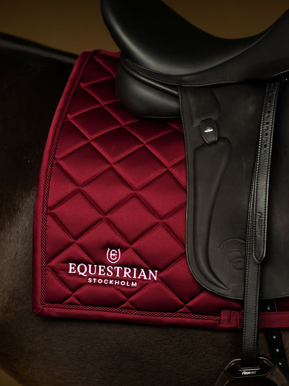 Dressage Saddle Pad Equestrian Stockholm Dressage Saddle Pad Line Bordeaux detalle 2