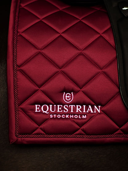 Dressage Saddle Pad Equestrian Stockholm Dressage Saddle Pad Line Bordeaux detalle 6