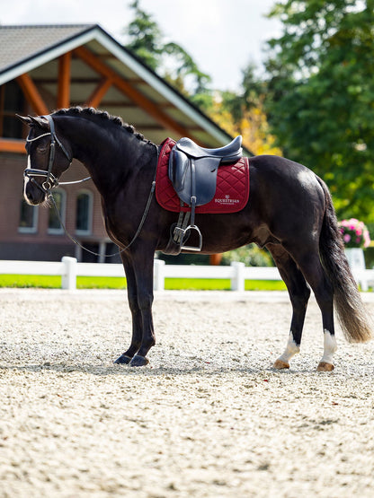 Dressage Saddle Pad Equestrian Stockholm Dressage Saddle Pad Line Bordeaux detalle 9