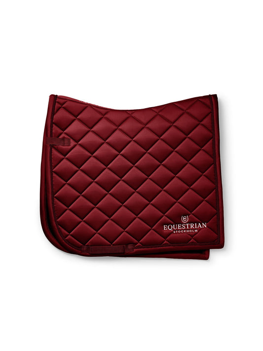 de doma Equestrian Stockholm mantilla de doma Line Bordeaux para equitación