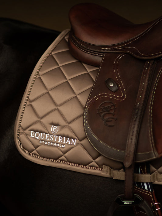 de salto Equestrian Stockholm mantilla de salto Line Champagne para equitación - vista 2