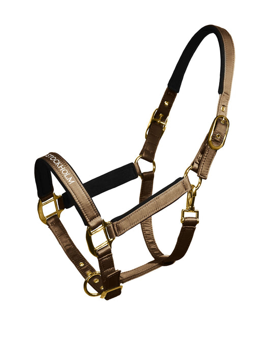 Line cabezada de cuadra Equestrian Stockholm Line cabezada de cuadra Champagne para equitación