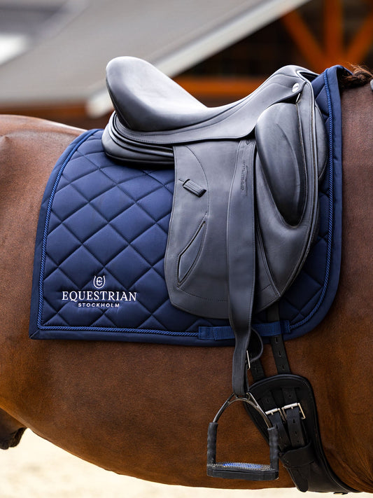 de doma Equestrian Stockholm mantilla de doma Line Midnight para equitación - vista 2
