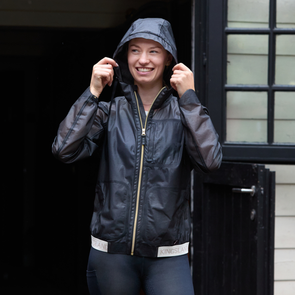 Outerwear Kingsland KLNaomi mujer impermeable Riding Jacket detalle 4
