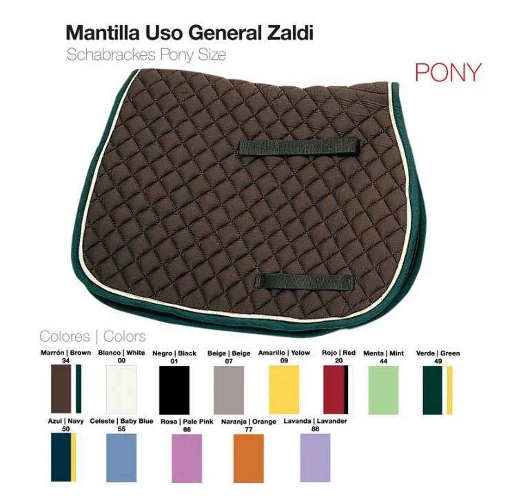 Mantilla Uso General Pony Zaldi - Rincón del Valle