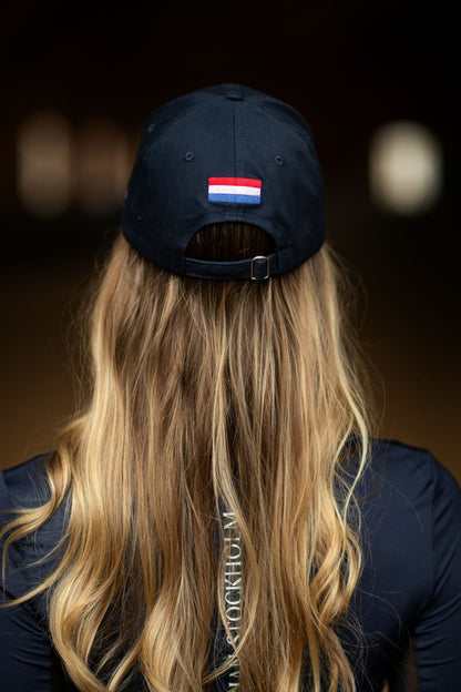 Cap Equestrian Stockholm Cap Navy Netherlands detalle 4
