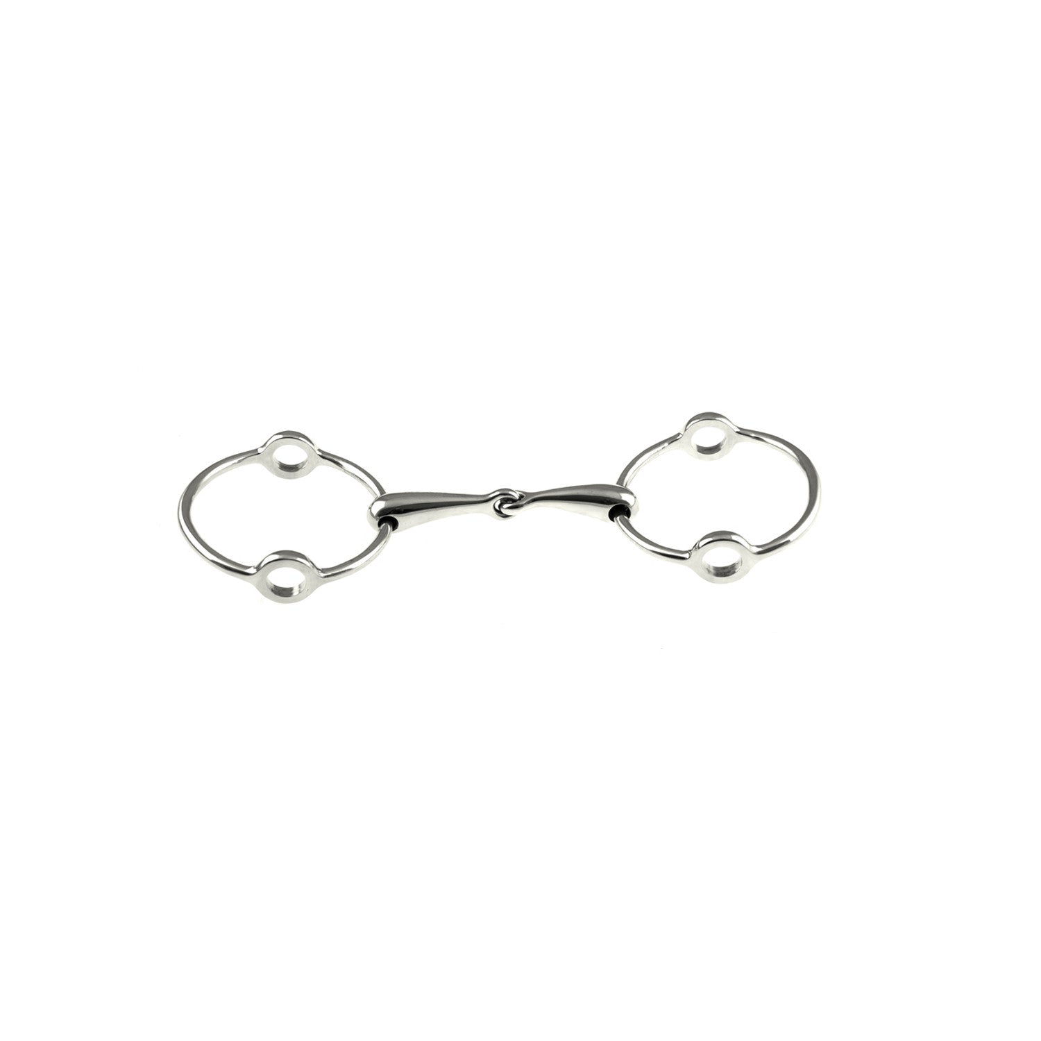 Filete elevador anillos grandes inox Umbria Equitazione