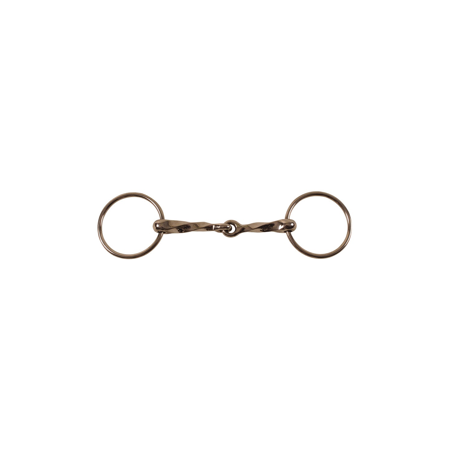 Filete anillos torciglione inox Umbria Equitazione