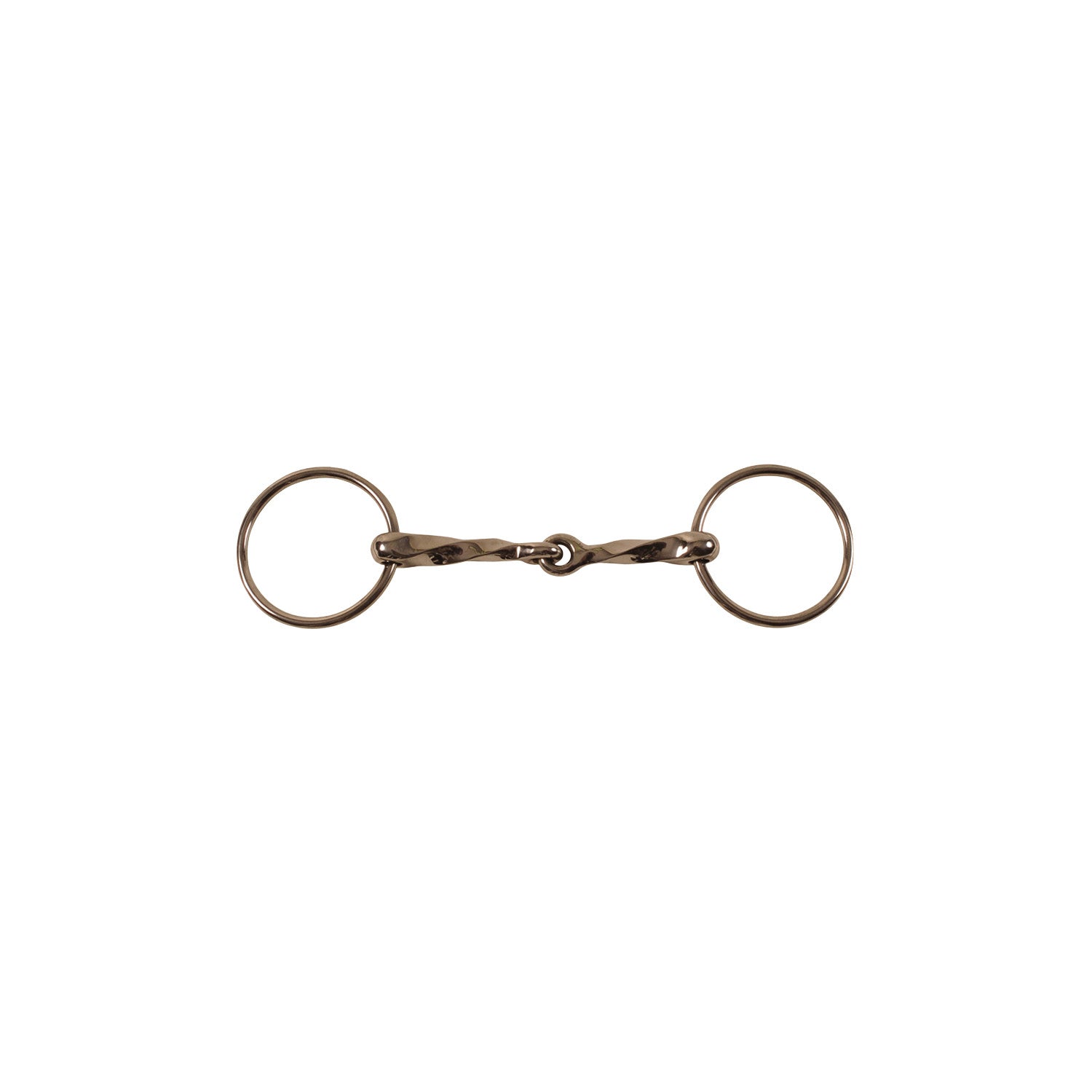 Filete anillos torciglione inox Umbria Equitazione
