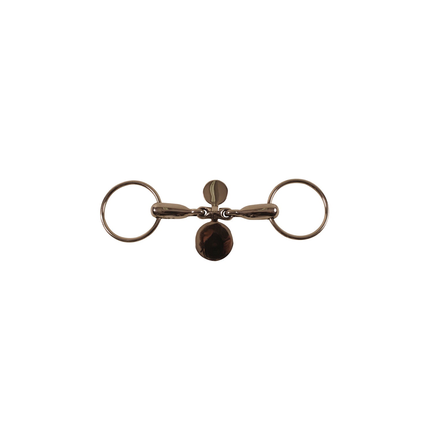 Filete anillos con bajalenguas Umbria Equitazione