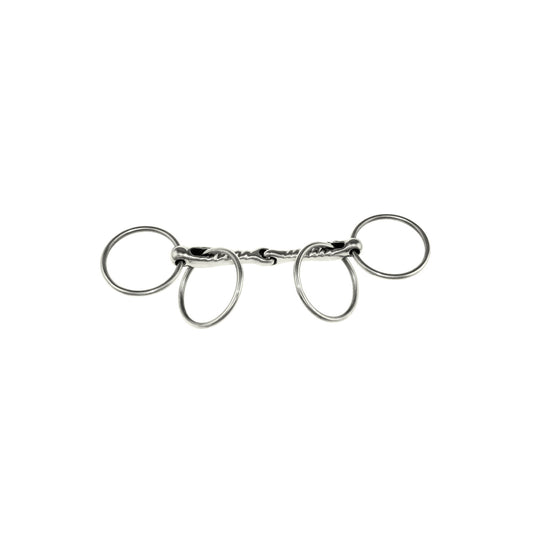 Filete scouier twisted doble anillo Umbria Equitazione