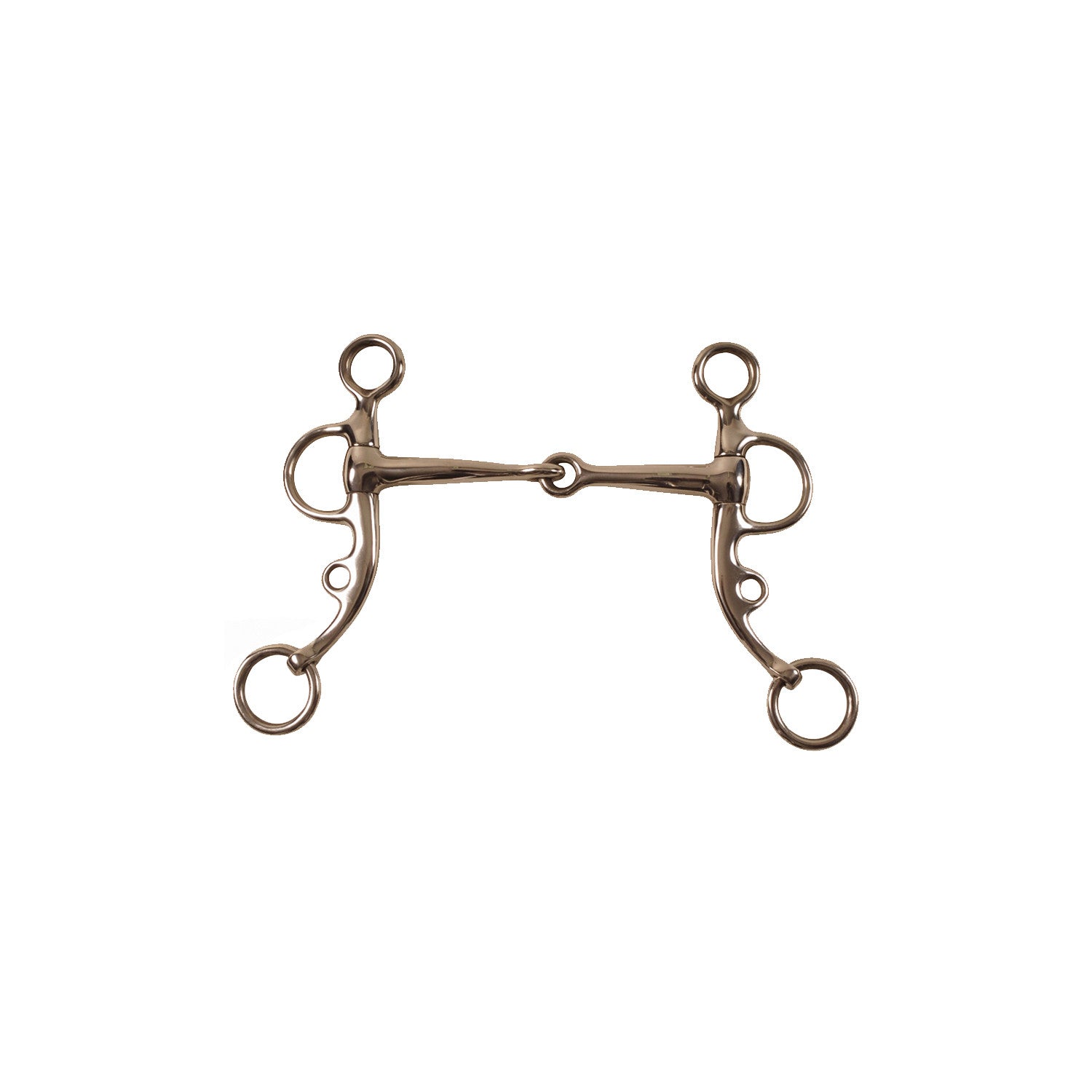 Mors argentino de acero inoxidable Umbria Equitazione