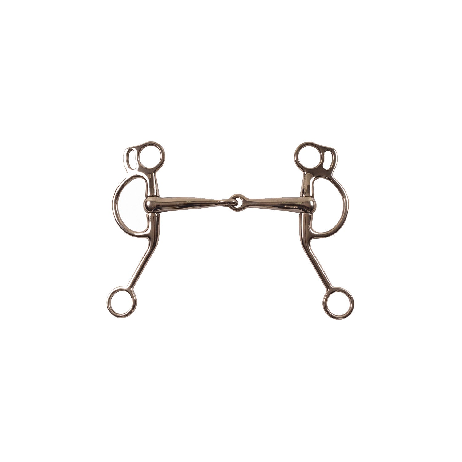 Mordida Western Inox varillas inclinadas anillos D Pool's