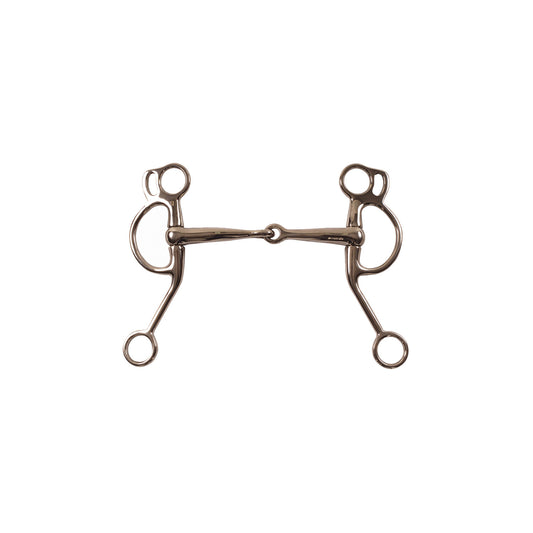 Mordida Western Inox varillas inclinadas anillos D Pool's