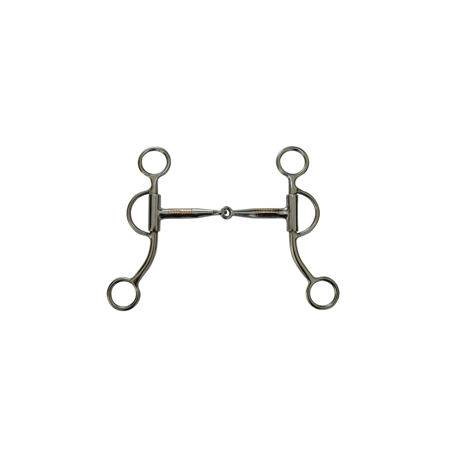 Mordida Western inox varillas cortas inserciones de cobre Pool's