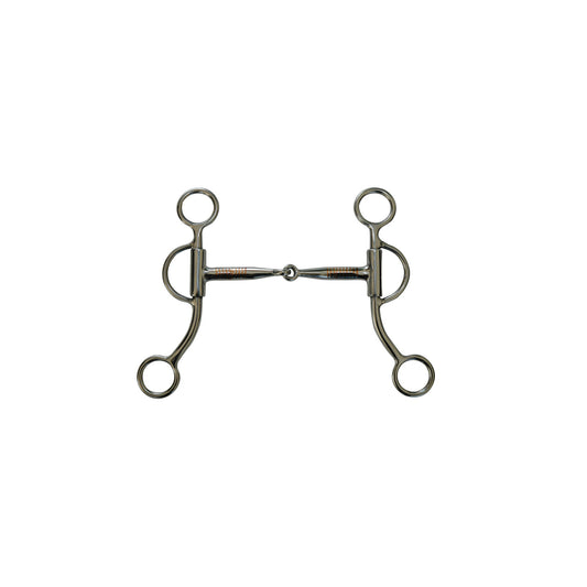 Mordida Western inox varillas cortas inserciones de cobre Pool's