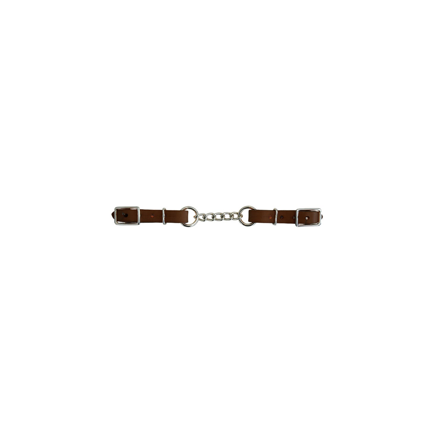 Barbozal de cuero con cadena Lakota