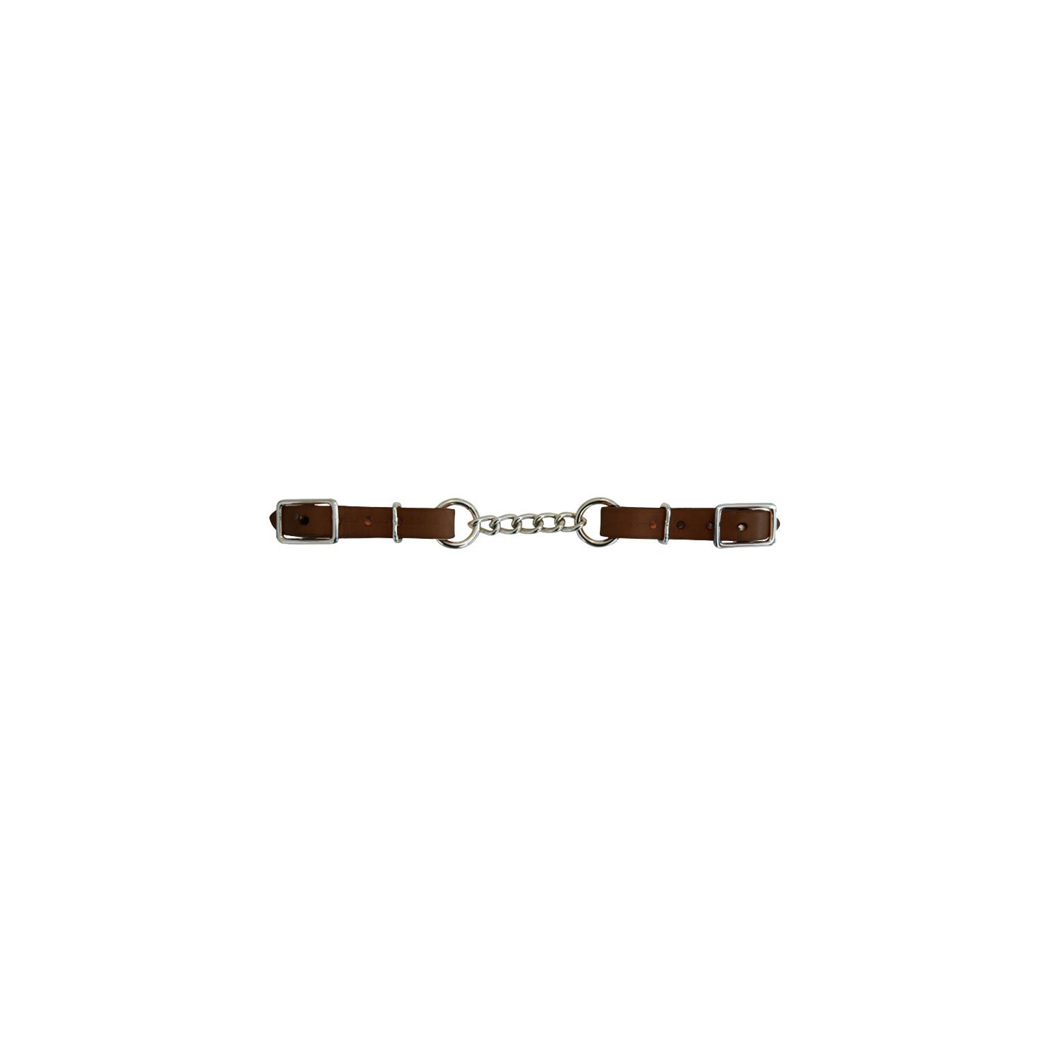 Barbozal de cuero con cadena Lakota