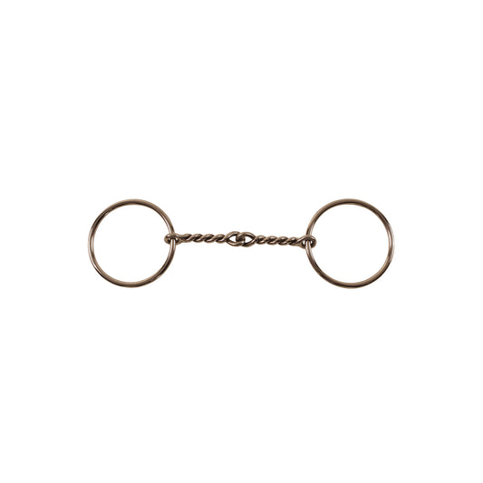 Filete western torciglione inox grueso Pool's
