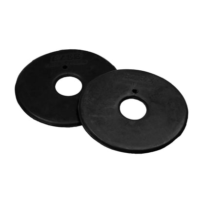 Rosetas de goma natural Umbria Equitazione - Negro