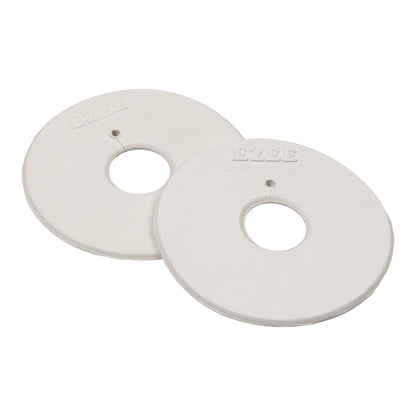 Rosetas de goma natural Umbria Equitazione - Blanco