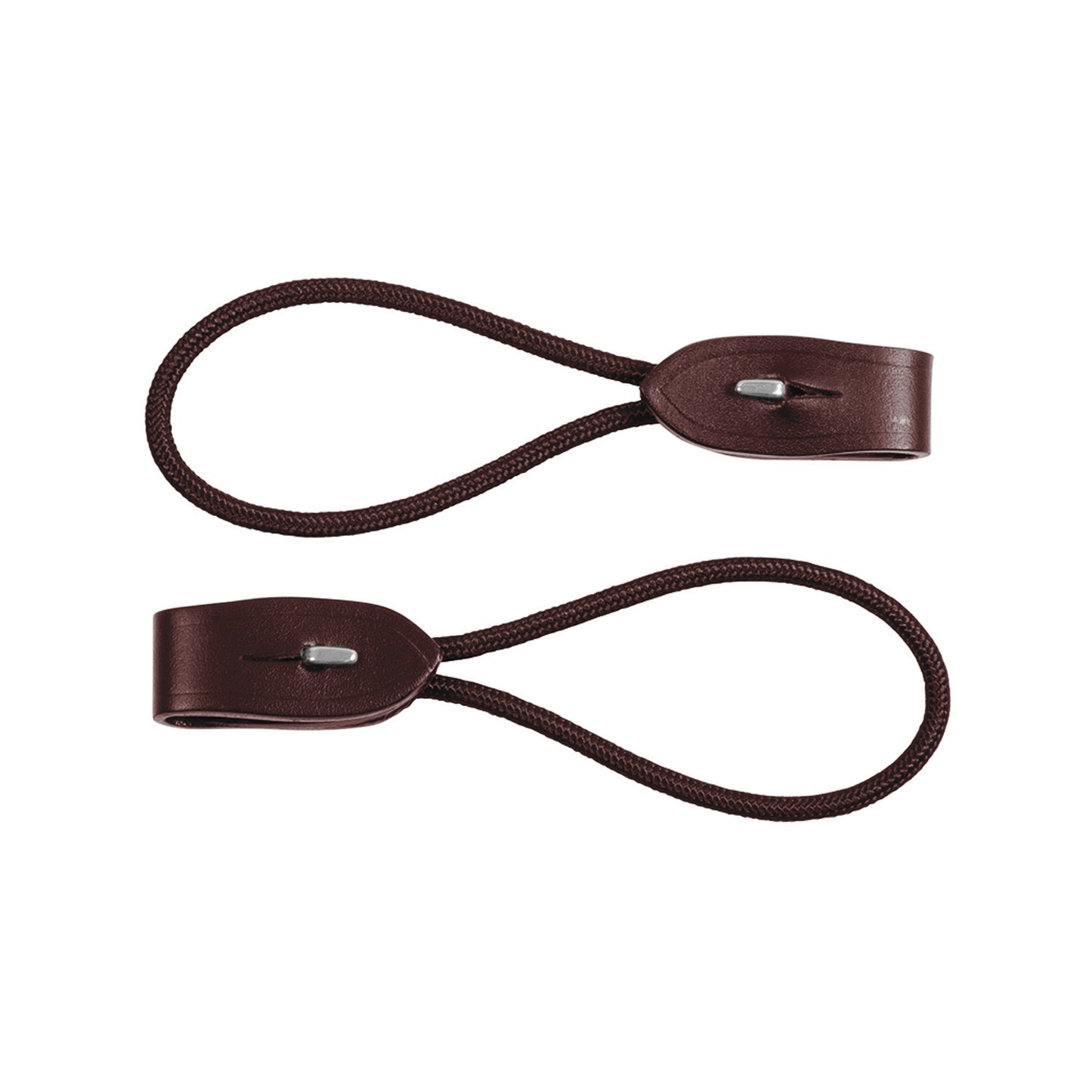 Puente Pelham gancho resistente Equestro - Marrón oscuro