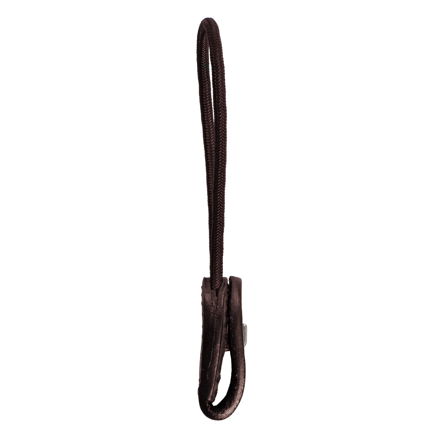 Puente Pelham gancho resistente Equestro - Marrón oscuro