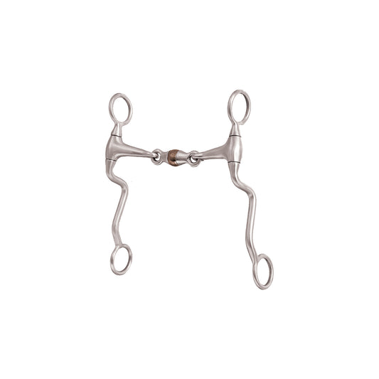 Mordaza western de aluminio con oliva varillas curvas Metalab