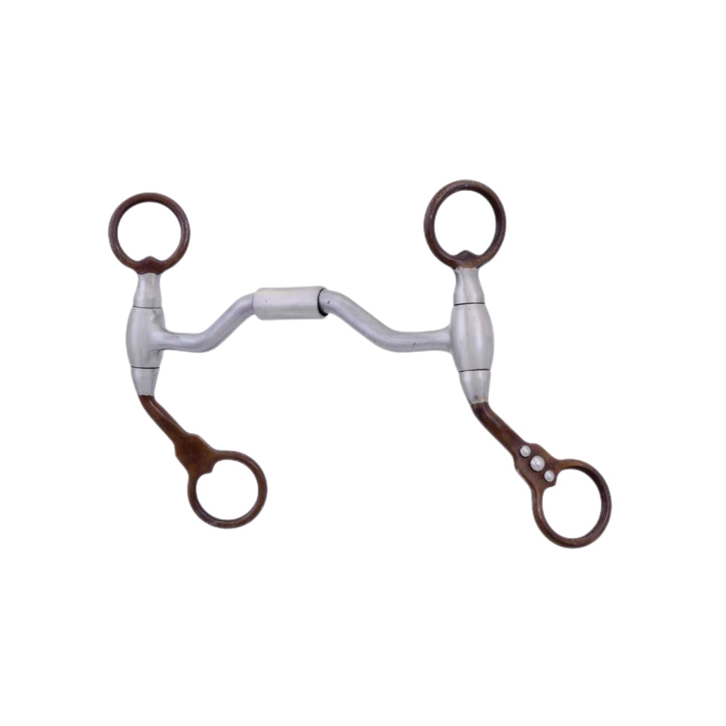 Morso futurity articulado con incrustaciones de hierro suave y cobre 8mm Metalab