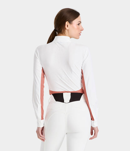 Monica Long-Sleeved camisa de concurso para mujer Horse Pilot para equitación - vista 9
