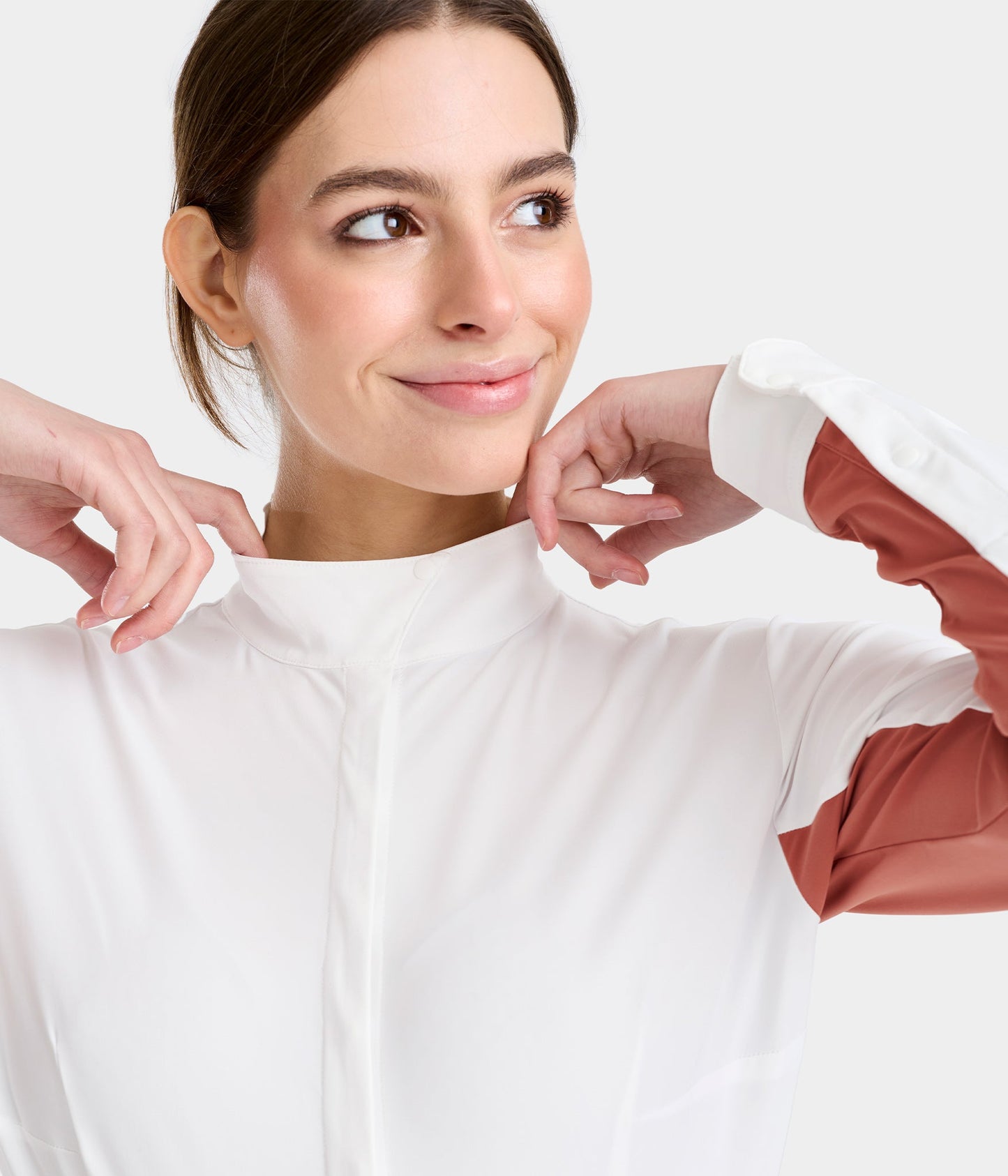 Monica Long-Sleeved camisa de concurso para mujer Horse Pilot para equitación - vista 12