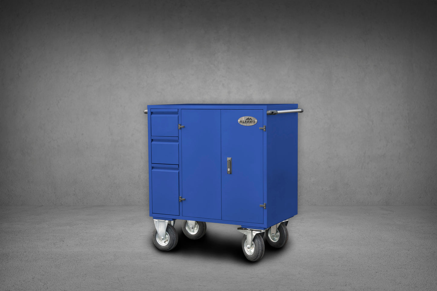 Armario de Concurso MIDI ECONOMY Acero/Aluminio/Acero Inox. Alfako