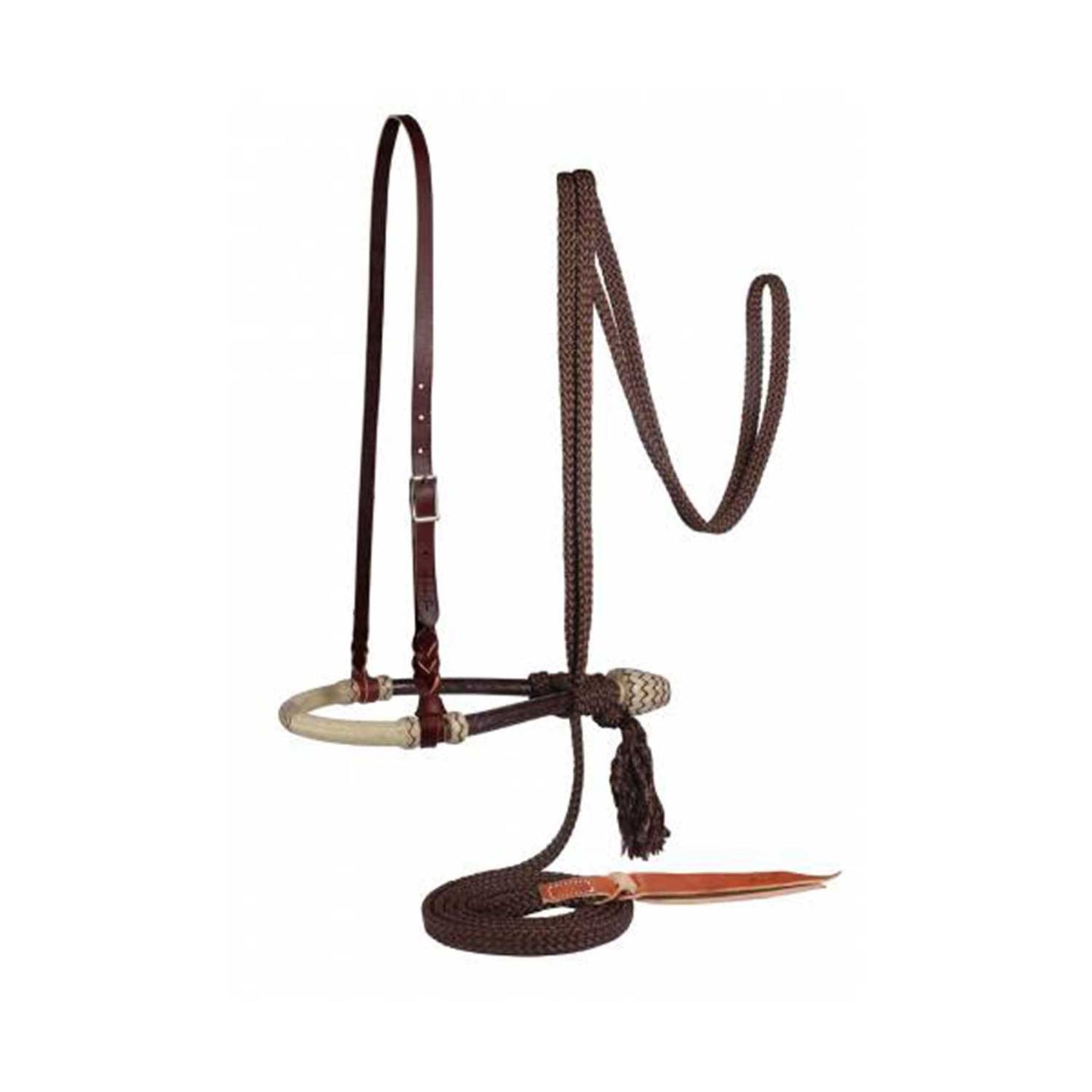 Conjunto bosal mecate Professional's Choice - Chocolate