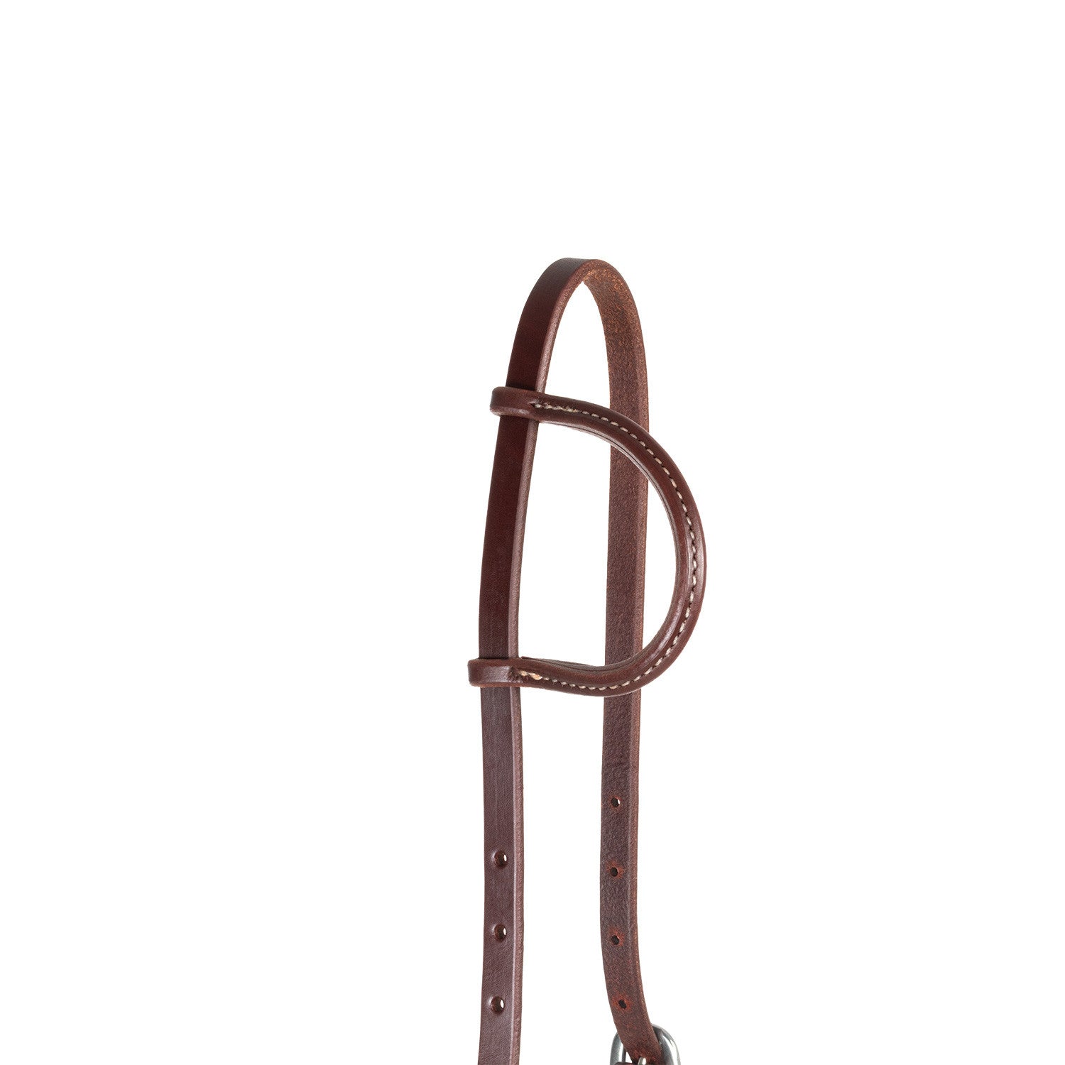Testera ranch de una oreja 5/8'' quick change Professional's Choice - Marrón