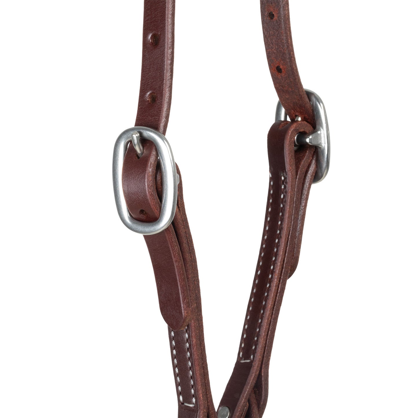 Testera ranch de una oreja 5/8'' quick change Professional's Choice - Marrón